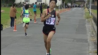 20201010北九州市各区中学駅伝（門司、小倉）（男子）3区