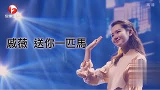 戚薇 《送你一匹馬》歌詞版