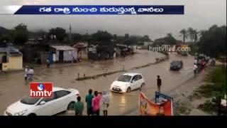 Heavy Rain Lashes In Guntur District | Low Lying Areas Submerged | Andhra Pradesh | HMTV