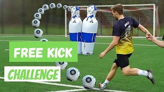 Free Kick Challenge & Goals ⚽🔥 || How to learn Free kicks || Football \ Soccer Tricks
