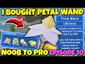 I BOUGHT PETAL WAND - Bee Swarm Simulator NOOB to PRO Episode 10