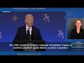 Biden: “75 anni fa fondazione Nato, più grande ed efficace alleanza difensiva del mondo”