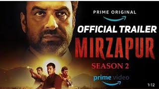MIRZAPUR Season 2 Official Trailer 2020 HD Amazon Prime Videos Web Series Mirzapur|Concept  Trailer