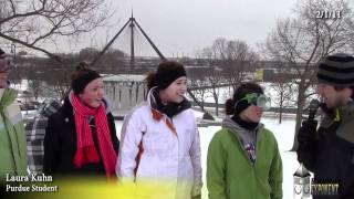 The Purdue Exponent - Purdue Snow Day