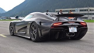 Full Carbon Koenigsegg Regera - Crazy Accelerations!