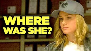 Captain Marvel - Where Was She? (Space War Theory) #NewRockstarsNews