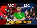 Top 5 Superhero Entries: The Ultimate Collection! | WOW HEWOS #marvls #dc #superhero