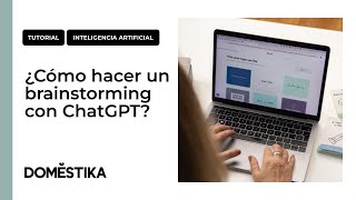 Tutorial Inteligencia Artificial: ¿Cómo hacer un brainstorming con ChatGPT? con Núria Mañé