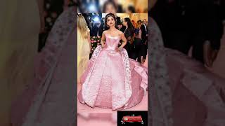Deepika Padukone's rose 🌸🌸🌸pink gown /barbie in zac posen gown at met gala 2019 #short #barbie #love
