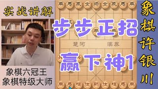 许银川特大：很值得学习的一盘棋，绝对步步正招！