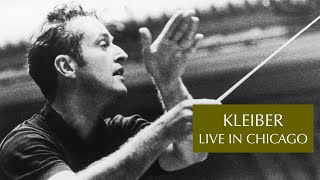 Carlos Kleiber, Live in Chicago, 1978 ( Weber, Schubert, Beethoven )