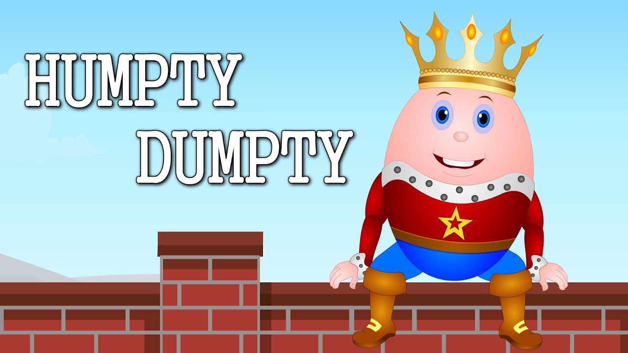 Humpty Dumpty | English Nursery Rhymes For Kids - YouTube