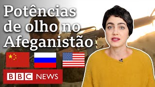 Afeganistão: os interesses de EUA, China, Rússia, Irã e Paquistão no futuro do país