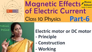 Magnetic Effects of Electric current | DC Motor | Electric Motor | Physics NCERT CBSE  Part-6