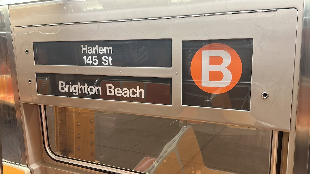 IND Subway: R68A (B) Train Ride From Harlem-145th Street To Kings ...