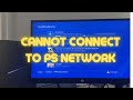 PS4 Cannot Connect To PlayStation Network Fix! — (2023)