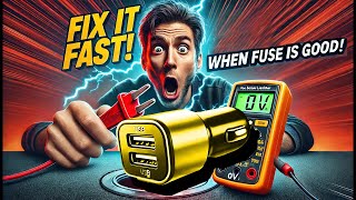 Cigarette Lighter Not Working EASY FIX⚡