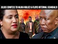 JULIUS MALEMA SHOCKS HAJRA WITH MBUYISENI NDLOZI & FLOYD SHIVAMBU INTERNAL SCANDALS!