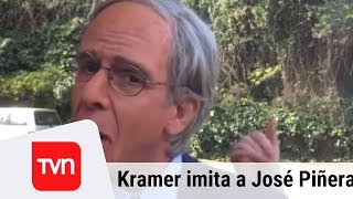 Exclusivo: Kramer imita a José Piñera