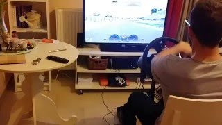 Gran Turismo 6, Logitech G27, Replica Momo Wheel, Wobbling Base, Handbrake missing, drift practice