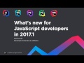New for JavaScript developers in WebStorm and IntelliJ IDEA 2017.1
