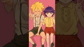 Boruto and Himawari cute and funny pictures 😍😍| Sugoi Anime #shorts #boruto