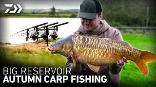 AUTUMN CARP FISHING a BIG RESERVOIR | JACK'S VLOG | Daiwa Carp