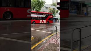 ［雨中見陽光巴？］雨中嘅331 Wrightbus StreetDeck          SUNB | 陽光巴士 ｜Wrightbus StreetDeck  ｜BENZ