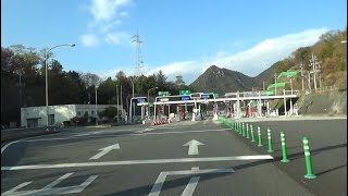 【車窓倍速】広島呉道路から、太田川大橋へ　（広島県 2023.12.3)