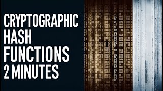 Cryptographic Hash Functions in 2 Minutes
