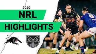 Panthers v Warriors Match Highlights | Round 4 2020 | Telstra Premiership | NRL