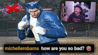 LTG Explotes Yelling to a Sonic After Losing a Centillion Points in Ranked Tekken 8