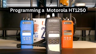 Programming a Motorola HT1250