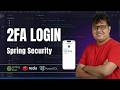 Google Authenticator in Spring Boot | JWT + Redis Security Architecture