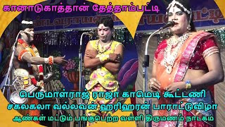 தேத்தாம்பட்டியில் ஹரிஹரன் பாராட்டுவிழா வயிறுகுலுங்க சிரிக்கவைத்த பெருமாள்ராஜ்,ராஜா நகைச்சுவை