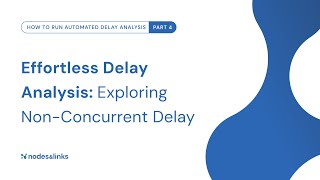 Effortless Delay Analysis: Exploring Non-Concurrent Delay