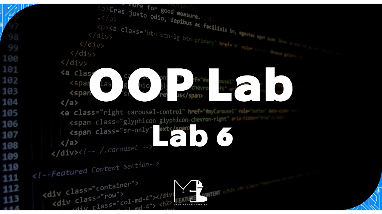 Oop Lab Lab 6 Classes Copy Constructor Youtube