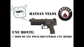 Hatsan Velox, pistolet PCP semi-automatique : n'achetez surtout pas cette merde 👿 #hatsan #velox