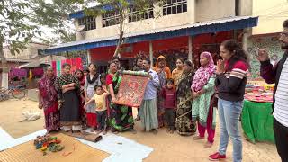 Pingla village | patachitra Village | Traditional song | IIT KGP foreign students tour to Pingla