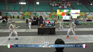 2023 1431 T64 03 F S Individual Tunis TUN GP BLUE VONGSAVADY FRA vs ROTILI ITA