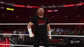 WWE 2K23 triple threat tornado tag elimination match