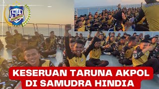 GAME KOCAK ‼️‼️ Tebak-Tebakan, Nyorenya Taruna Akpol Diatas Kapal KRI Banjarmasin ( + Sunset)