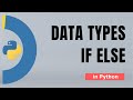 #3. Basic data types in Python | Tutorial