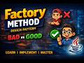 2. Factory Method Design Pattern | Bad vs Good Example