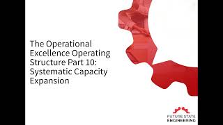 House of Operational Excellence Part 10: Systematic Capacity Expansion