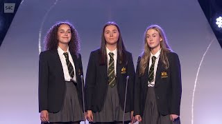 1af - Beca, Branwen, Georgia a Hanna -  Ensemble Lleisiol Bl.10 a dan 19 oed-Eisteddfod yr Urdd 2024