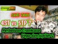 Perbedaan Crankcase Vega dan Jupiter Z 4st vs 5tp