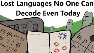 Lost Languages No One Can Decode Even Today