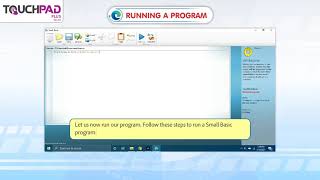 Small basic program ( Running a Program)