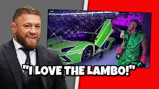 Conor McGregor REACTS to KSI Lamborghini Walkout!